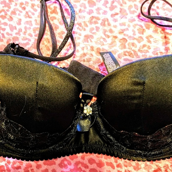 VS VERY SEXY BALCONETTE BLK BRA, 34B - Picture 3 of 8